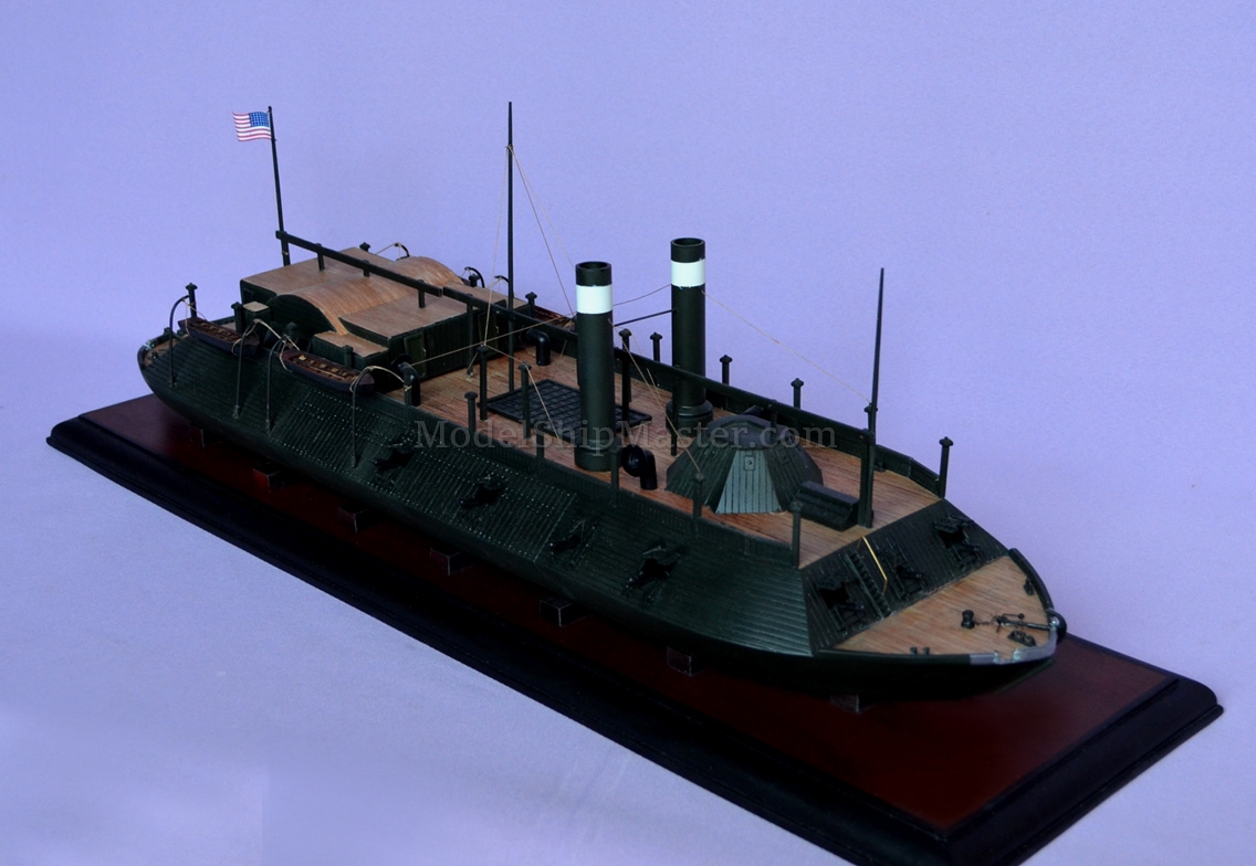 USS Cairo model--Model Ship Master's high standard